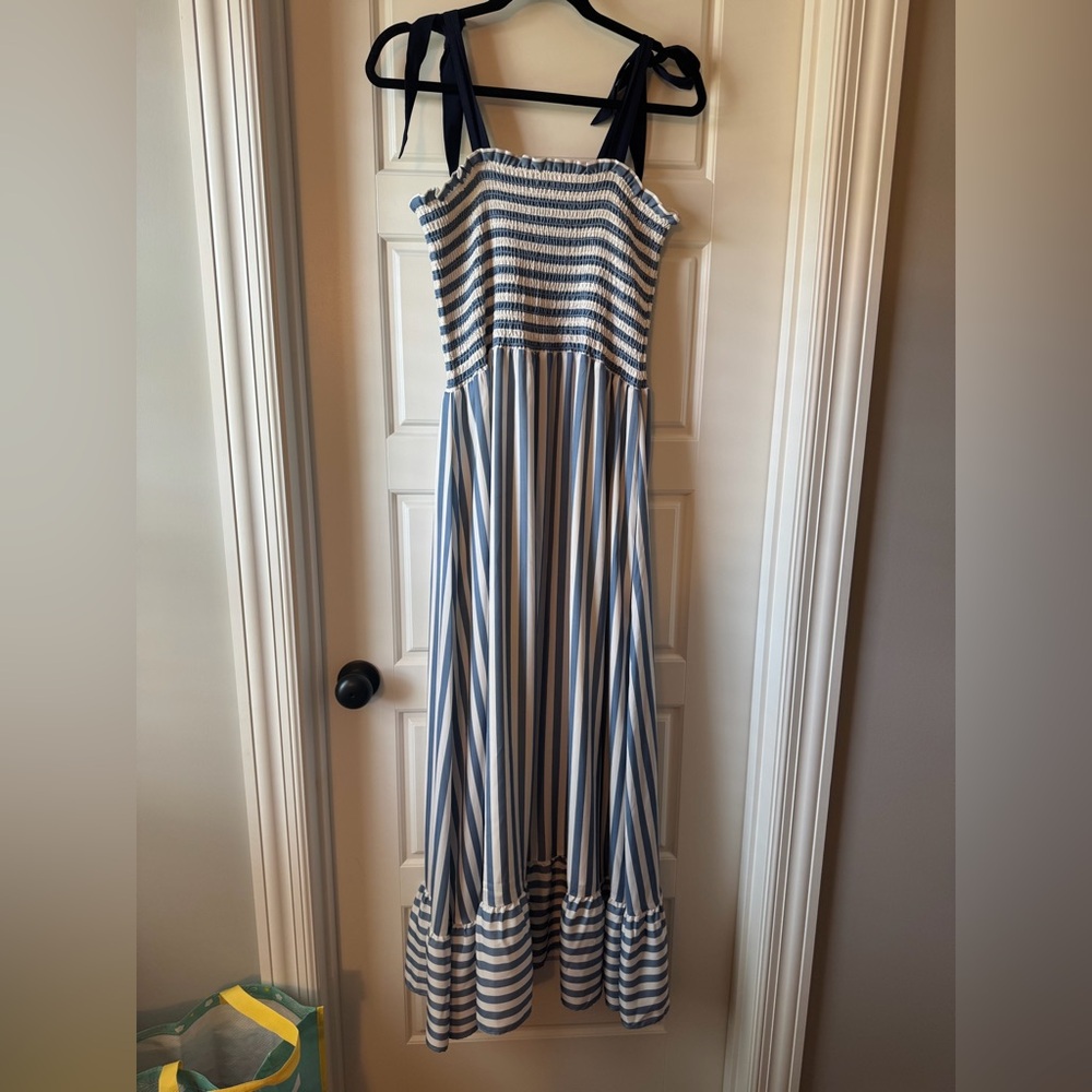 Summersalt Smocked Maxi Dress